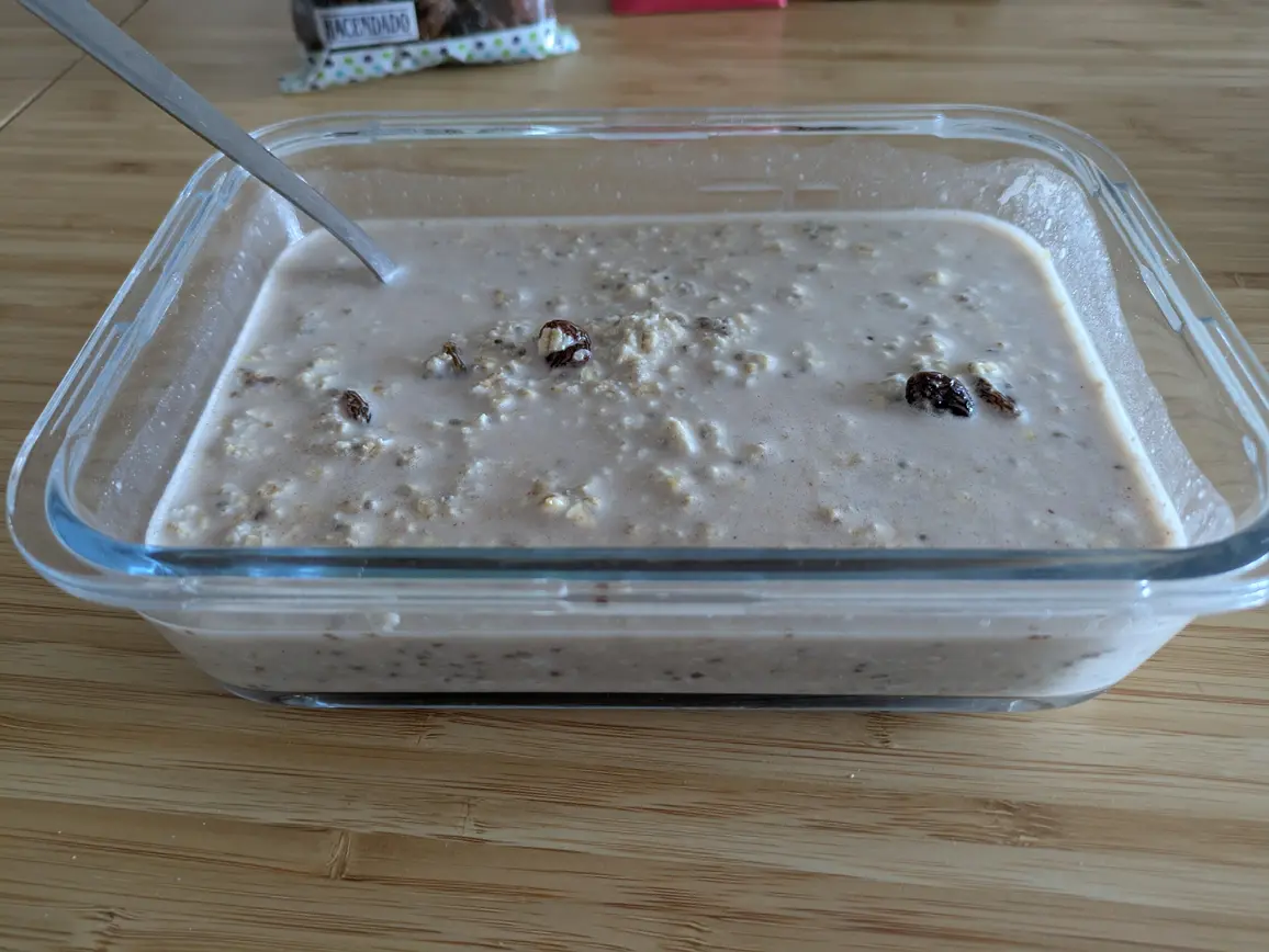 Mixed chia oatmeal Mixed chia oatmeal